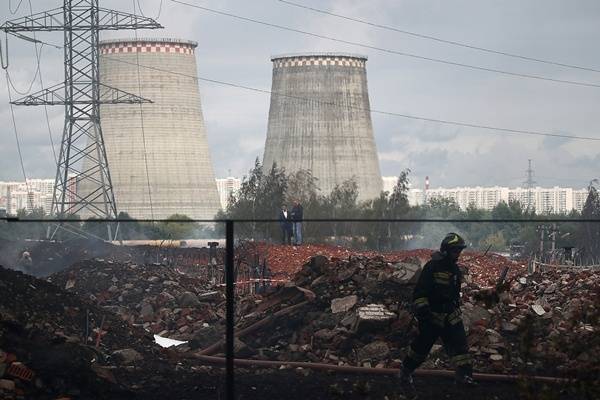 ТЭЦ в Мытищах возобновила работу после крупного пожара
