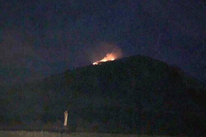 В Башкирии загорелась священная гора Торатау