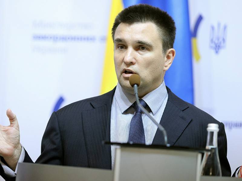 Климкин снова остаётся на посту главы МИД Украины