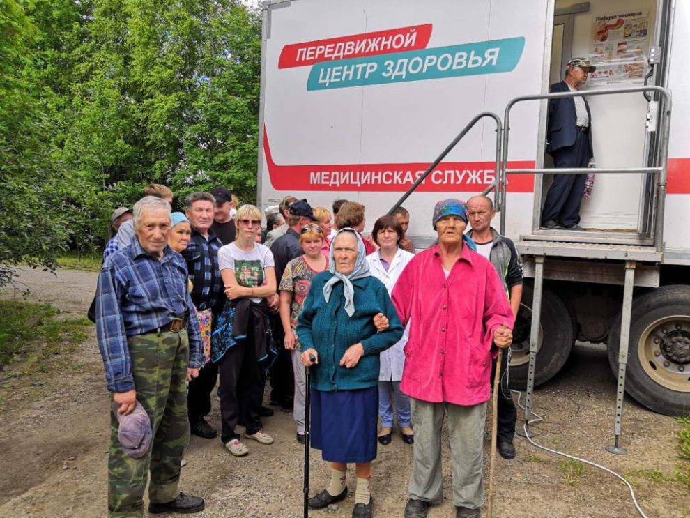Более 350 жителей Глазовского района обратились к услугам передвижного медицинского комплекса