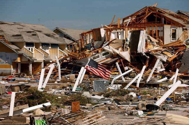 Шторм «Барри» в американском штате Луизиана достиг силы урагана