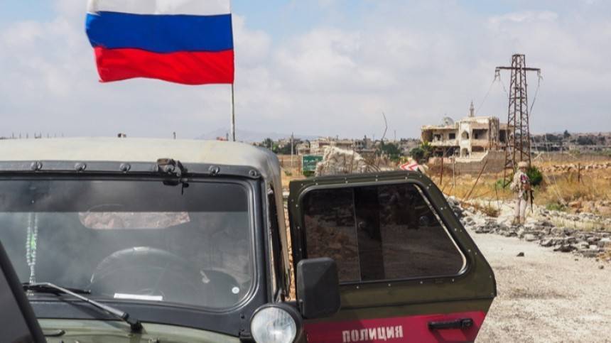 На пути полиции ВС РФ в Сирии взорвалась бомба