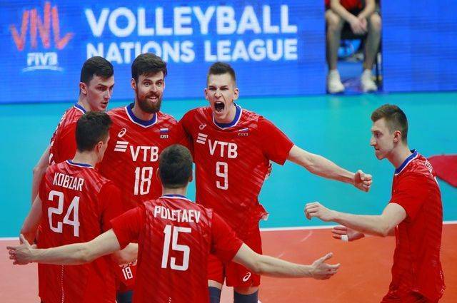 Сборная России по волейболу сыграет в финале Лиги наций