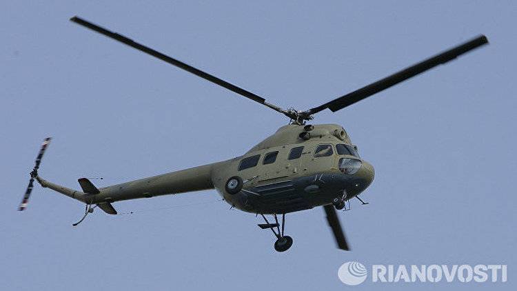 На Украине разбился вертолет Ми-2