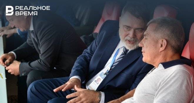 Минниханов встретился с главой ФАС России на стадионе в Казани