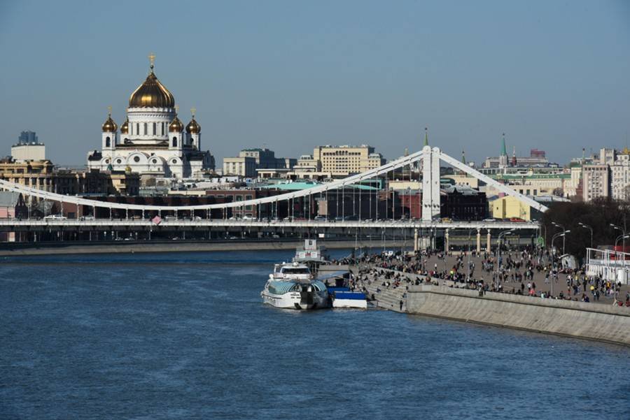В воскресенье Москву ожидает небольшое потепление