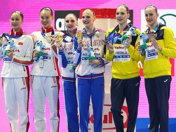 Российские синхронистки завоевали два золота ЧМ в Кванджу