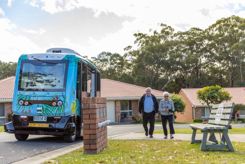 В Австралии запущен автономный проект автобусных шаттлов EZ10
