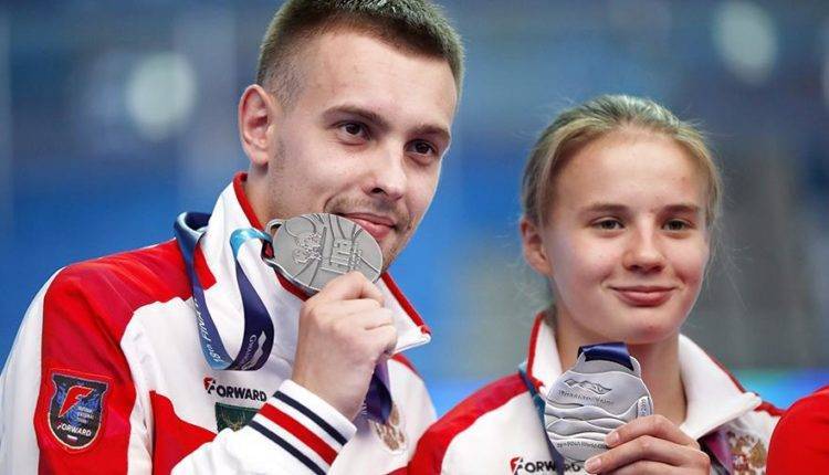 Российские спортсмены взяли две медали в первый день ЧМ по водным видам спорта
