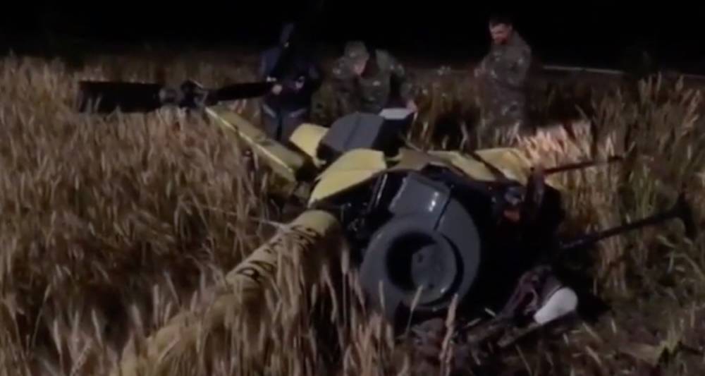 Опубликовано видео с места крушения вертолета в Подмосковье