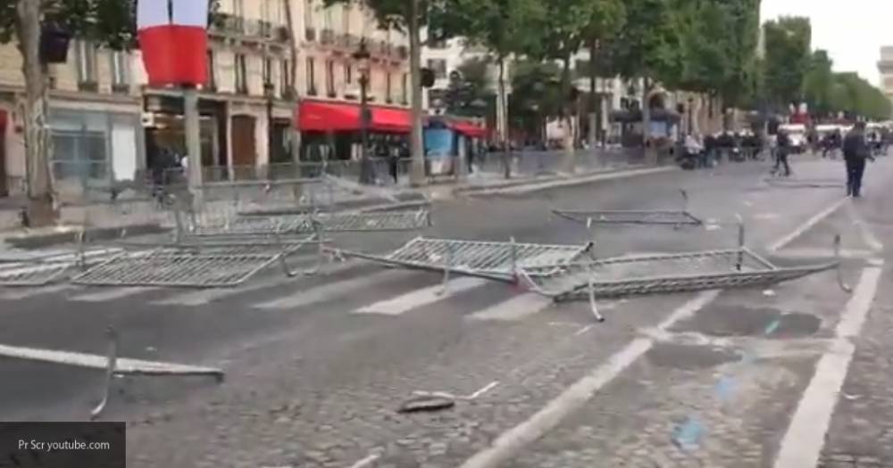 Массовые задержания протестующих «жёлтых жилетов» начались в Париже