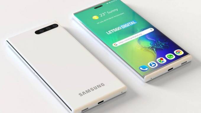 Компания Samsung запатентовала смартфон с новой конструкцией