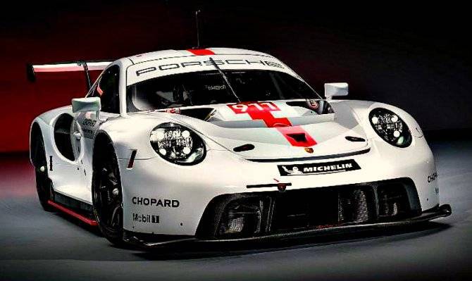 Гудвуд-2019: представлена гоночная версия Porsche 911
