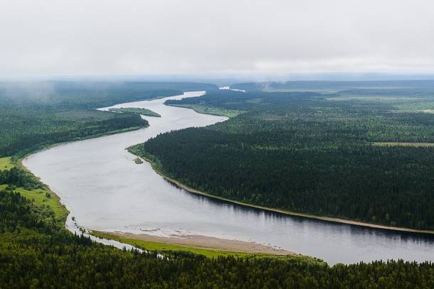 Жители Коми предлагают построить автодорогу через реку Печору