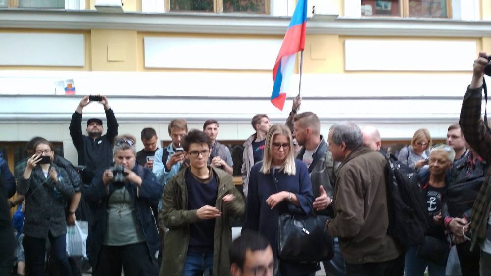 Мосгоризбирком назвал акцию протеста независимых кандидатов в МГД шантажом и давлением
