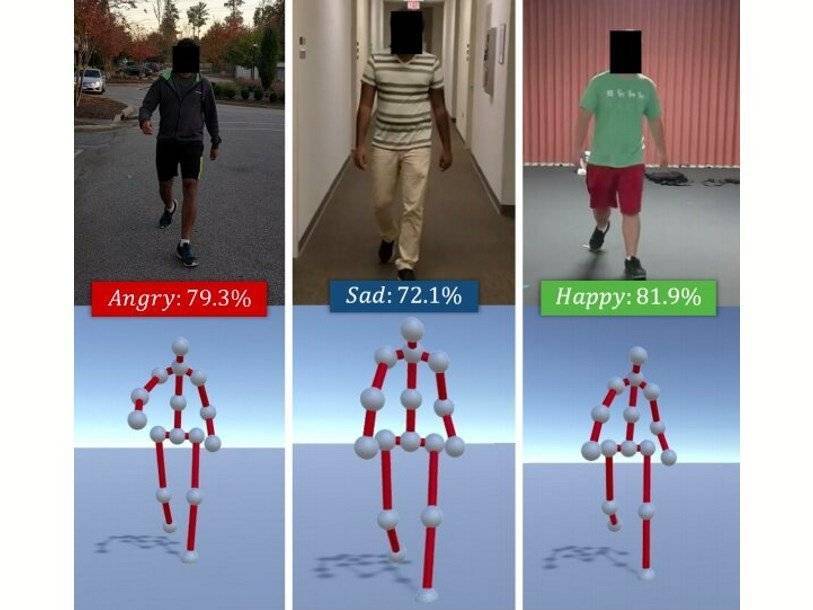 Искусственный интеллект научился определять эмоции человека по походке