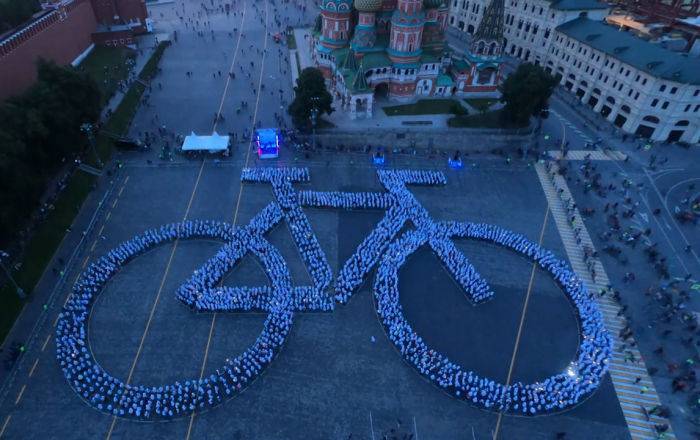 Крити педали! - видео мирового велодостижения, которое вошло в Книгу рекордов Гиннеса