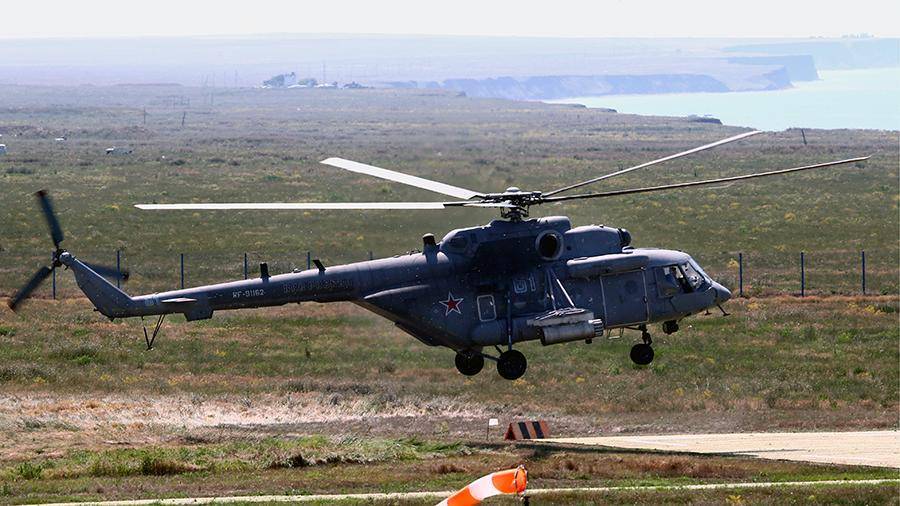 В России еще один вертолет совершил жесткую посадку