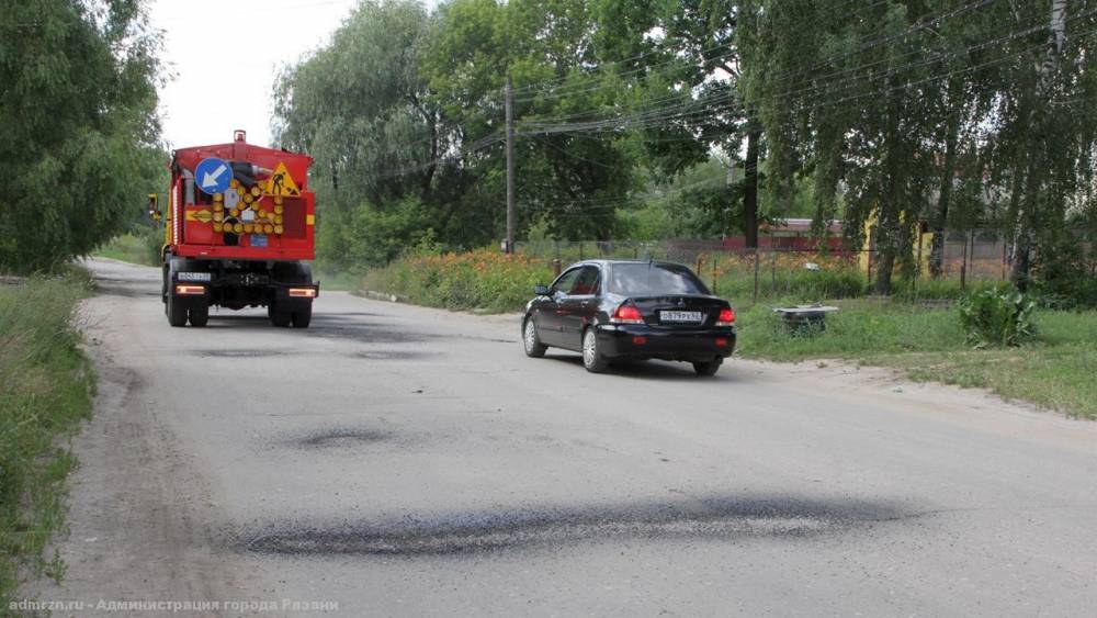 За неделю в Рязани отремонтировали 11 участков дорог | РИА «7 новостей»