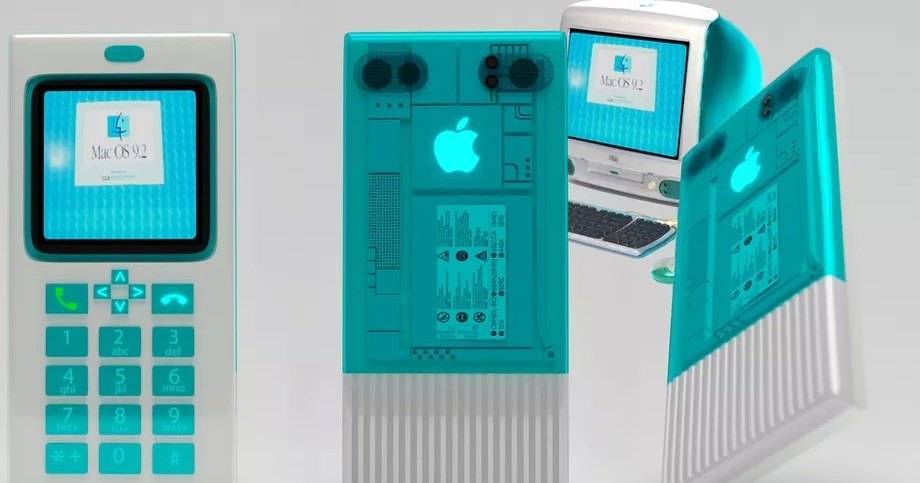 Дизайнер представил, как мог бы выглядеть iPhone в&nbsp;дизайне старых Macintosh
