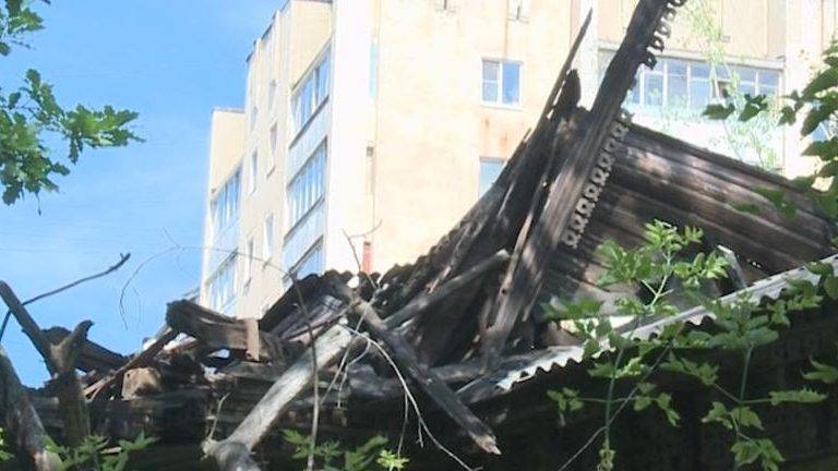 В Рязани рухнул мезонин старинного дома | РИА «7 новостей»