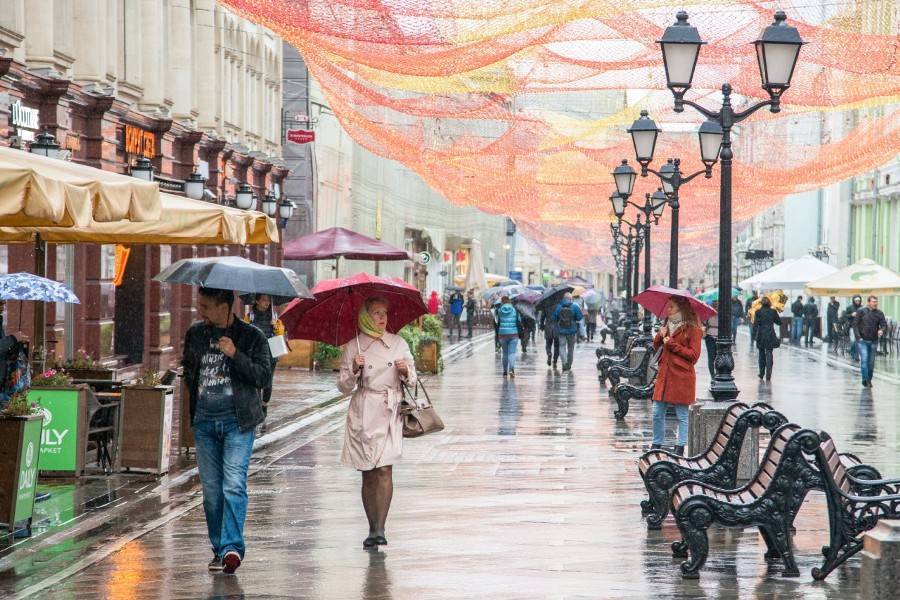 Дожди и грозы обрушатся на Центральную часть России