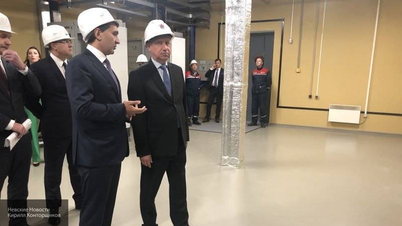 Беглов посетил открытие подстанции "Ленсоветовская" после реконструкционных работ