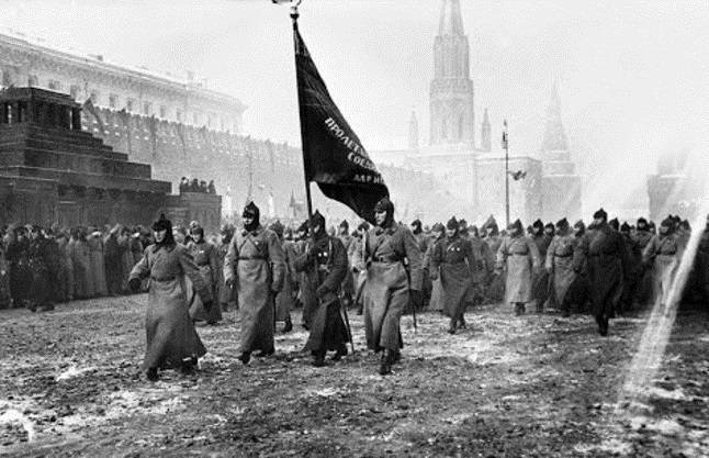 7 ноября 1927 года: что случилось на самом конфликтном параде на Красной Площади | Русская семерка