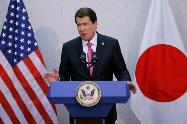 Посол США в Японии Уильям Хагерти оставляет свой пост — Новости политики, Новости США — EADaily