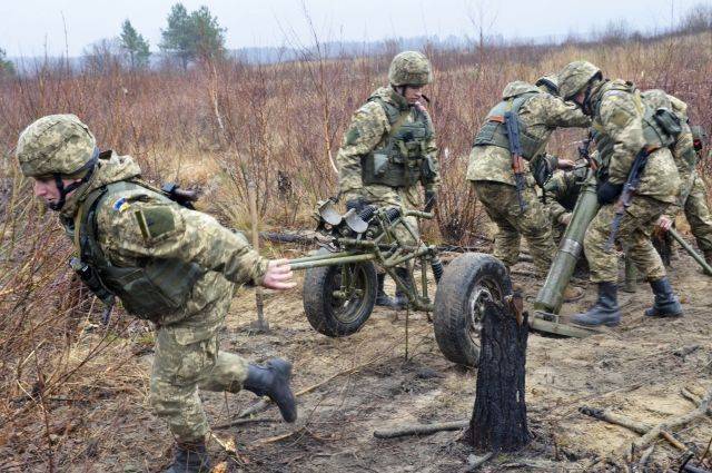 Бойцы ВСУ по ошибке уничтожили позиции своих войск в Донбассе