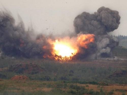 Украинские военные случайно уничтожили свои позиции в Донбассе
