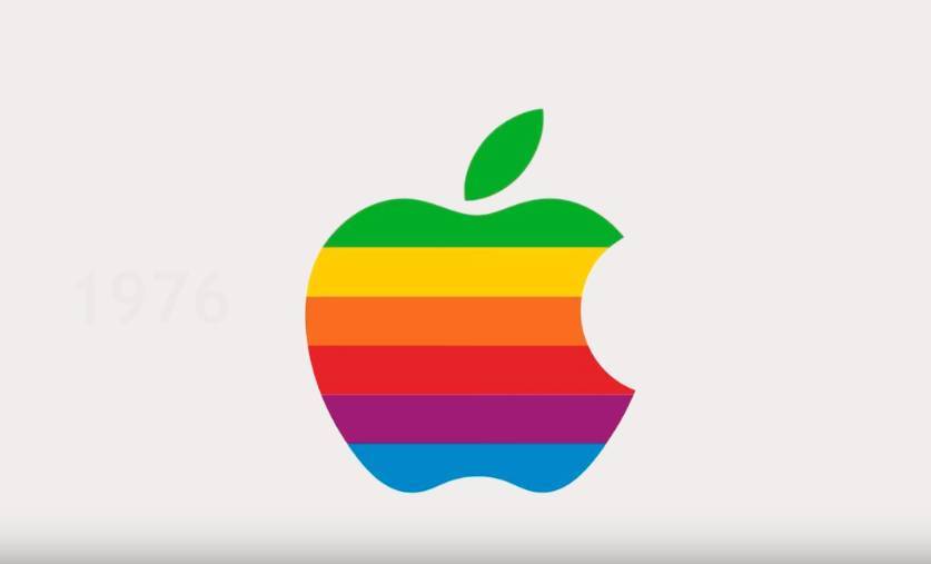 Apple может вернуться к использованию легендарного радужного яблока