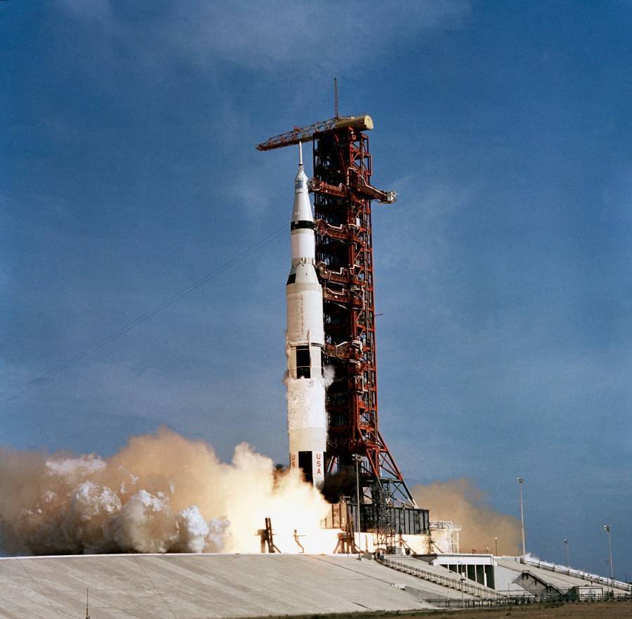 Запуск «Аполлона-11» — редкие фото