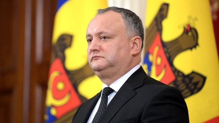 Додон рассказал о принципе нейтралитета Молдавии
