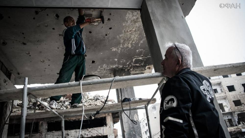 Власти Сирии восстанавливают город Хомс