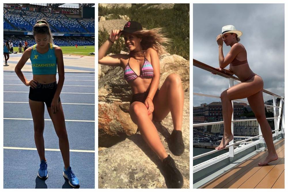 Звездные спортсменки Казахстана показали, как проводят лето
