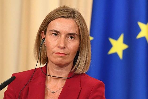 Совет ЕС поручил Могерини и ЕК продолжить работу над вариантами санкций против Турции