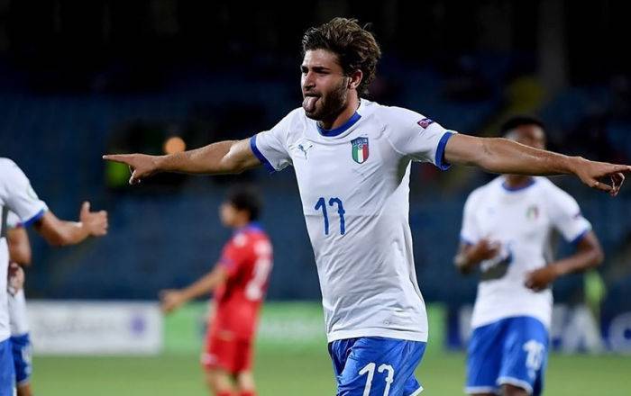 Сборная Италии разгромила Армению на ЧЕ U19 — игрок "Ювентуса" оформил дубль