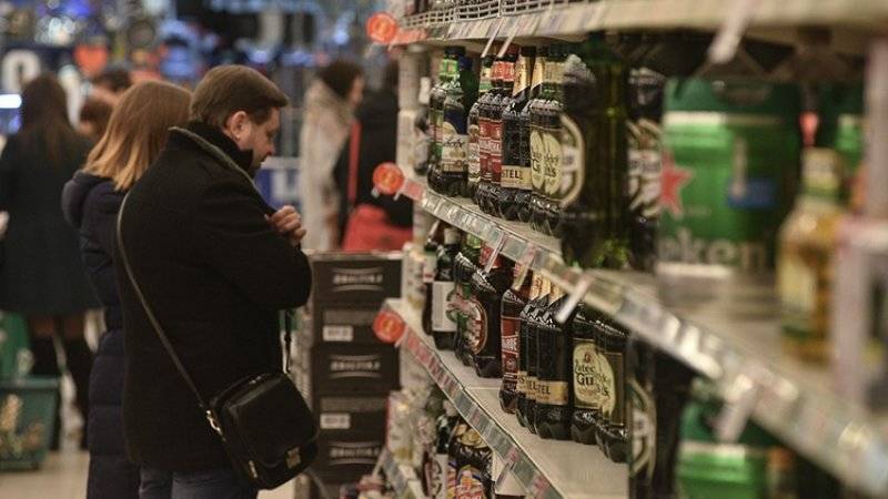 Продажи водки в России снизились за последние полгода