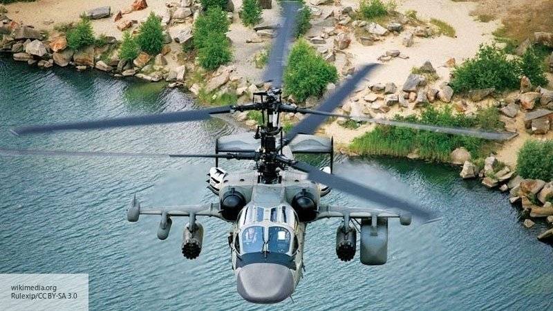 Вертолет Ка-52К получит оснащение для проведения эвакуации на воде