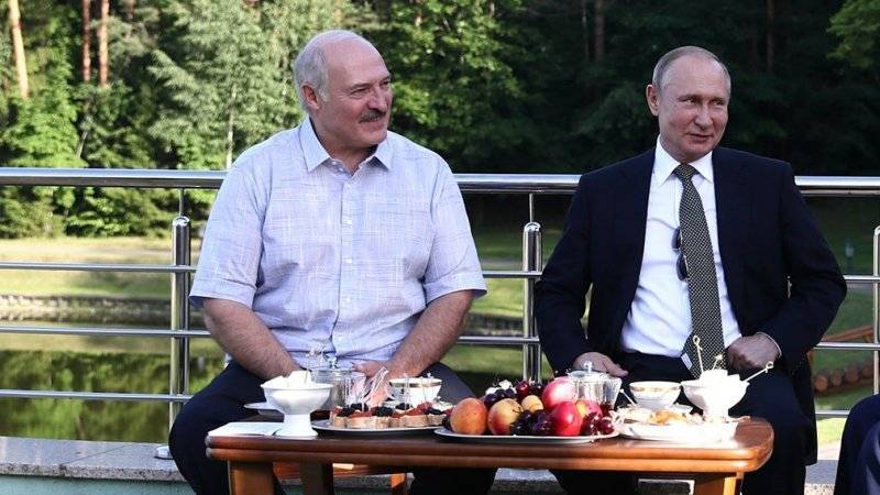 Лукашенко заявил, что рад впервые побывать на Валааме вместе с Путиным