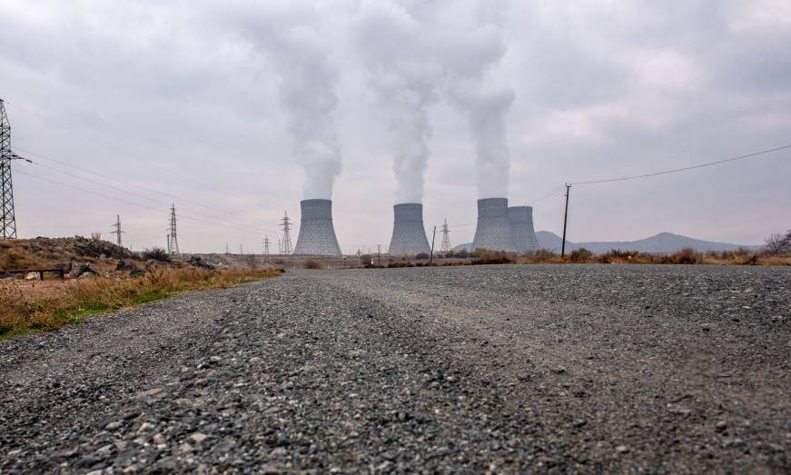 Армения начала переговоры с Россией по строительству новой АЭС