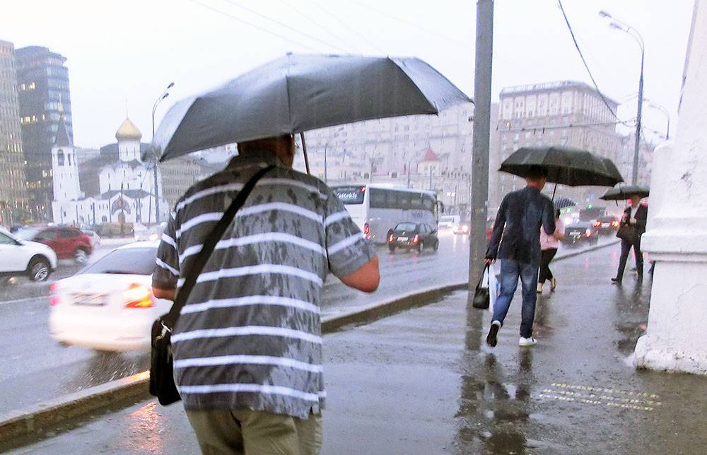 Аномальная погода в Москве продержится до конца недели