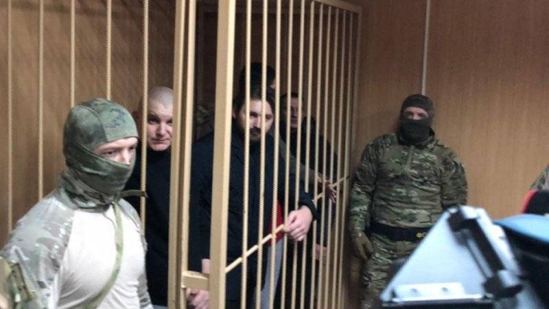 ФСБ попросила суд продлить арест украинских моряков на три месяца