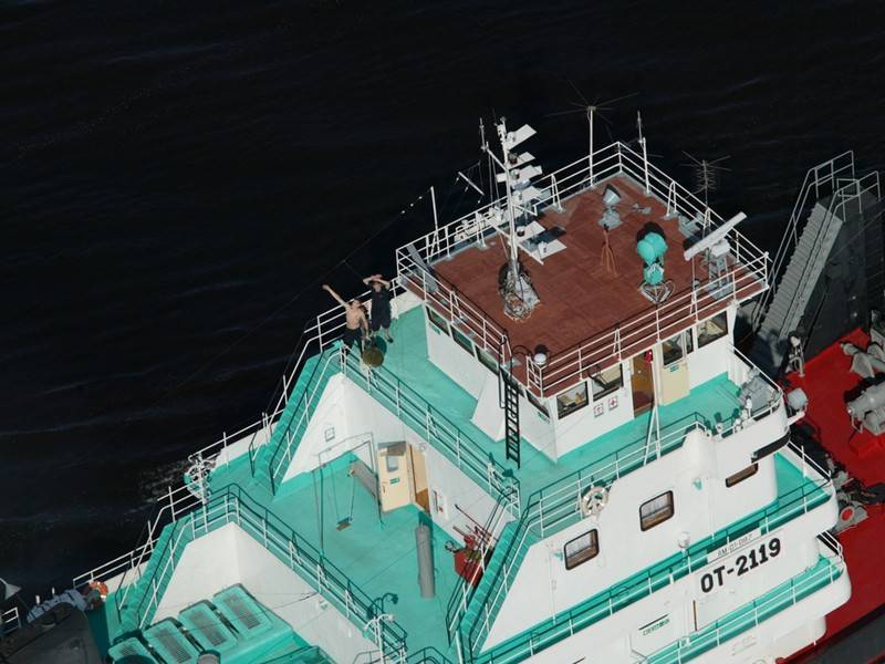 Российское судно потеряло ход в Японском море