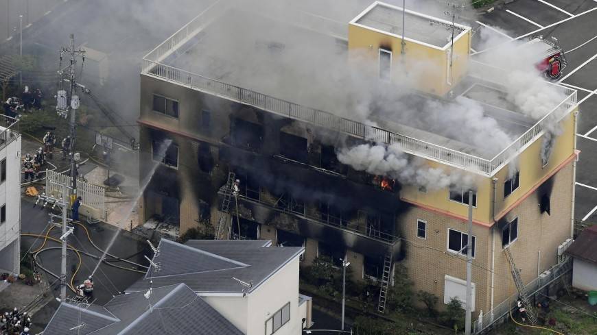 Пожар в японской студии аниме: число жертв достигло 23 человек