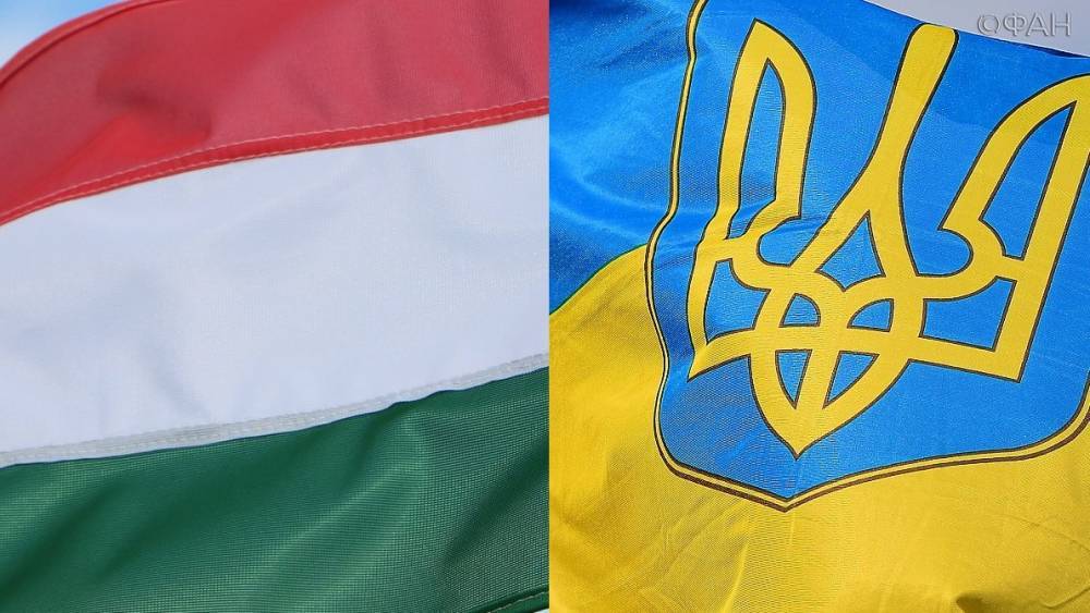 В МИД Украины возмутились картой Закарпатья в цветах флага Венгрии