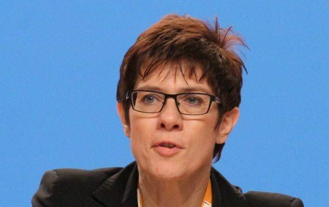 Главу партии ХДС назначили новым министром обороны Германии