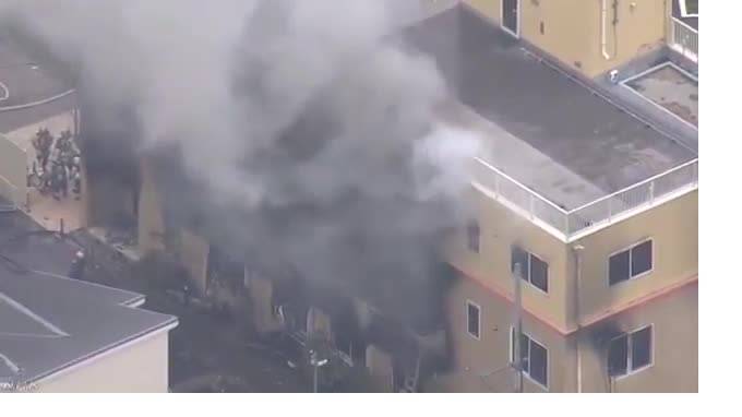 В Японии из-за поджога студии аниме погибли 23 человека