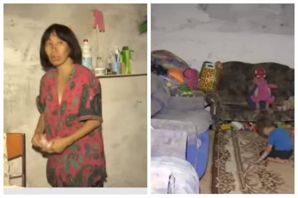 Многодетная семья живет в подвале многоэтажки в Нур-Султане (видео)